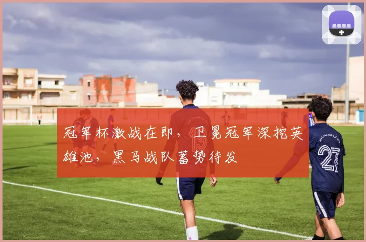 冠军杯激战在即，卫冕冠军深挖英雄池，黑马战队蓄势待发